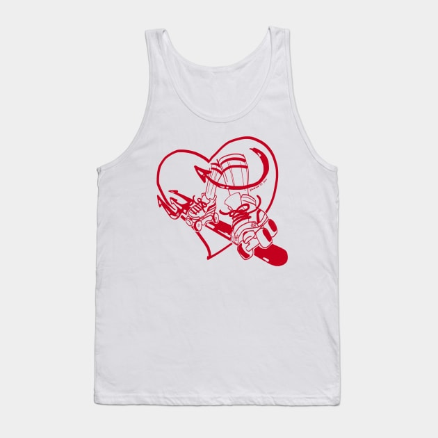 Demonic Slides Tank Top by DixxieMae